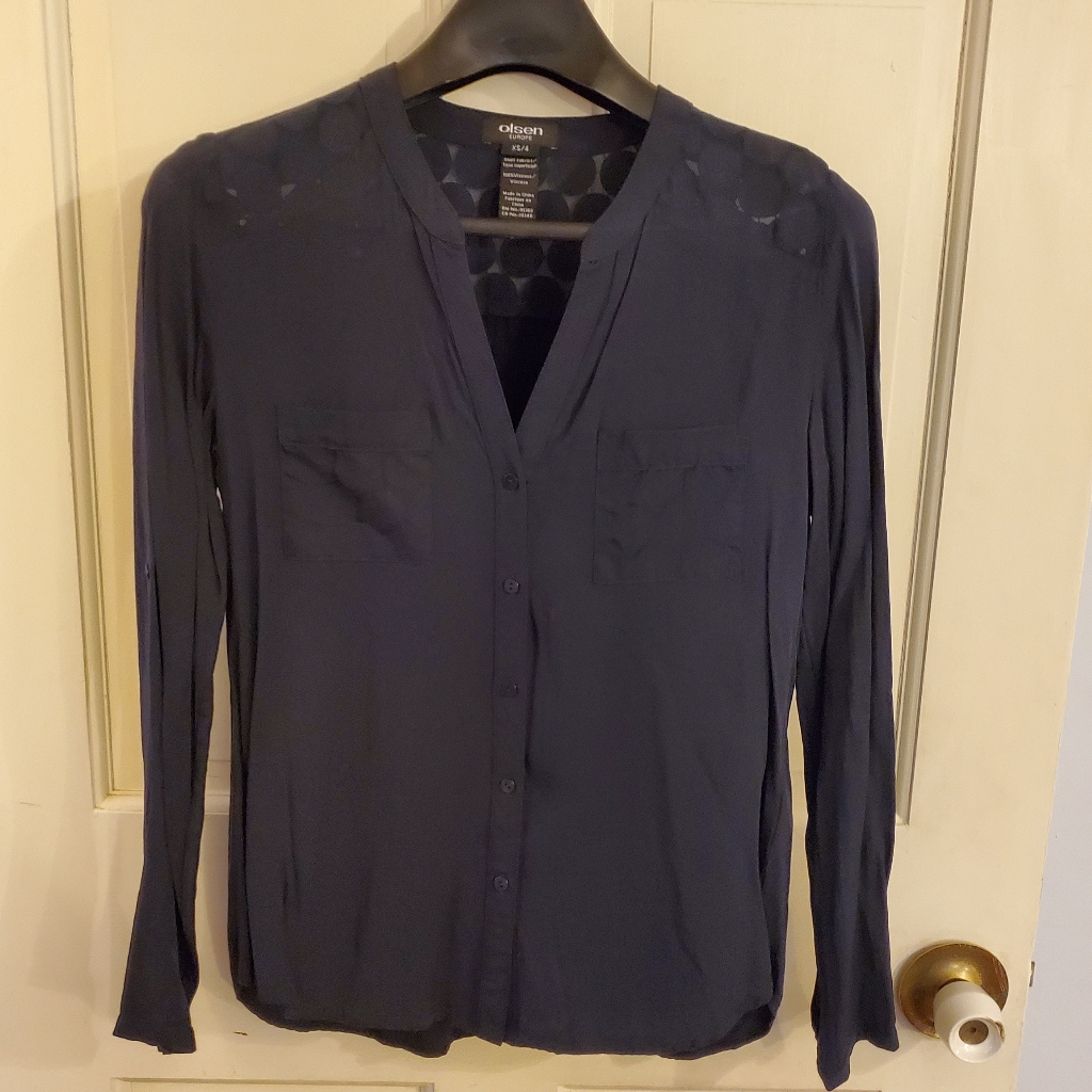 Olsen Button Down Top